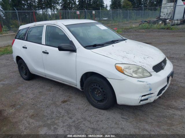  Salvage Toyota Matrix