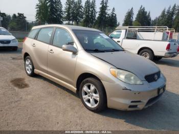  Salvage Toyota Matrix