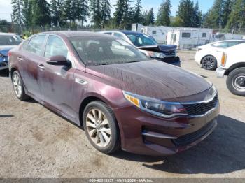  Salvage Kia Optima