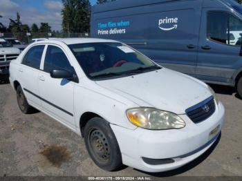  Salvage Toyota Corolla