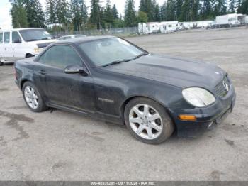  Salvage Mercedes-Benz Slk-class