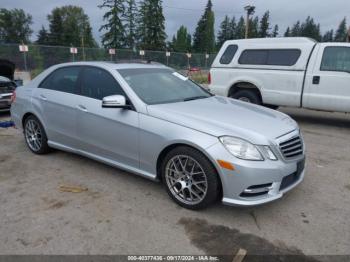  Salvage Mercedes-Benz E-Class