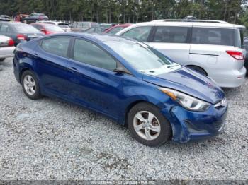  Salvage Hyundai ELANTRA