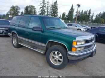  Salvage Chevrolet Tahoe