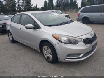  Salvage Kia Forte