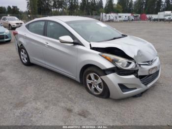  Salvage Hyundai ELANTRA