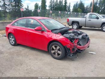  Salvage Chevrolet Cruze