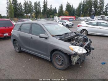  Salvage Toyota Matrix