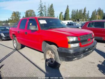  Salvage Chevrolet Avalanche 1500