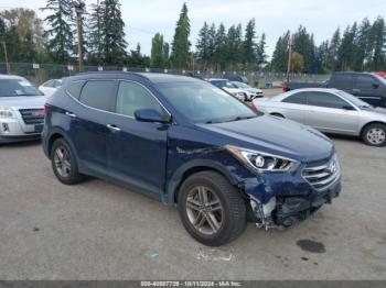  Salvage Hyundai SANTA FE