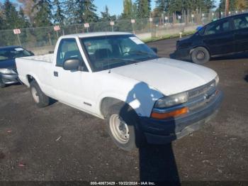  Salvage Chevrolet S-10