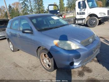  Salvage Toyota Matrix