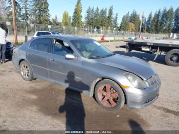  Salvage INFINITI G35