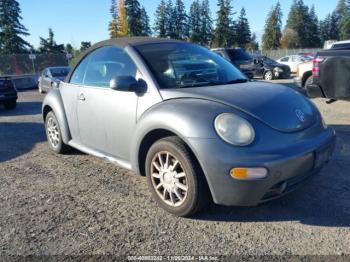  Salvage Volkswagen Beetle