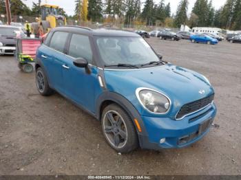  Salvage MINI Cooper S Countryman