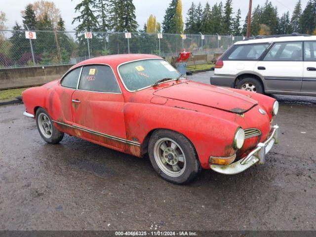  Salvage Volkswagen Karmann Ghia