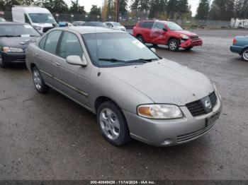  Salvage Nissan Sentra