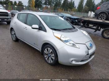  Salvage Nissan LEAF