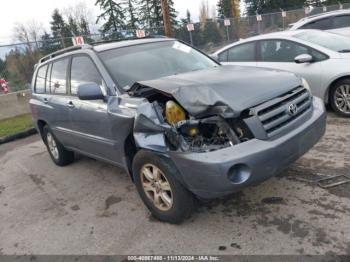  Salvage Toyota Highlander