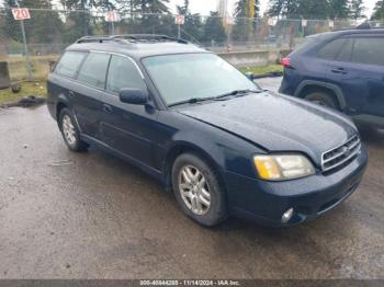  Salvage Subaru Outback