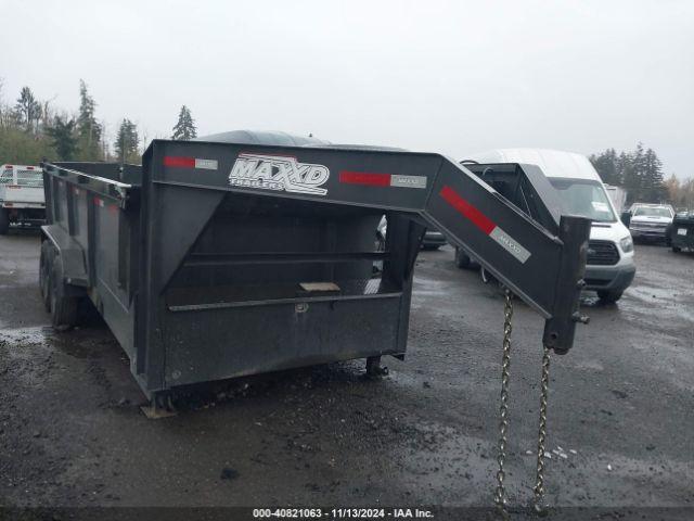  Salvage Maxey Trailers Mfg Dump Trailer 20ft