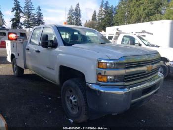  Salvage Chevrolet Silverado 2500