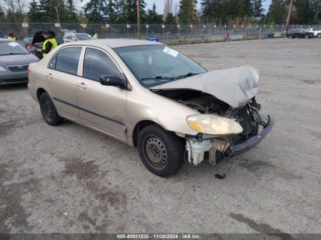  Salvage Toyota Corolla