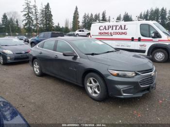  Salvage Chevrolet Malibu