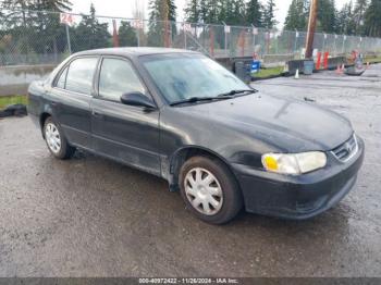  Salvage Toyota Corolla