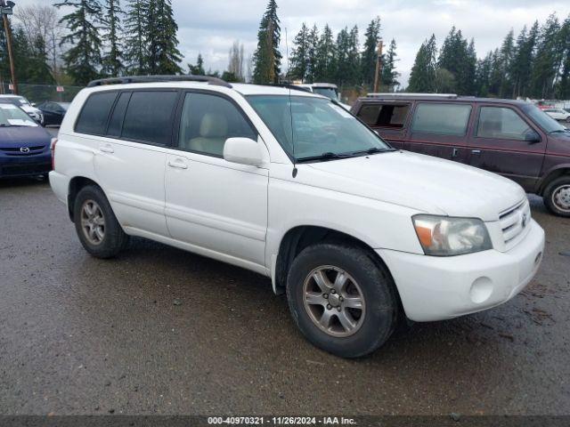  Salvage Toyota Highlander