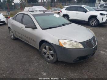  Salvage Pontiac G6