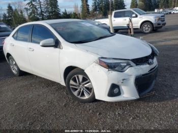  Salvage Toyota Corolla