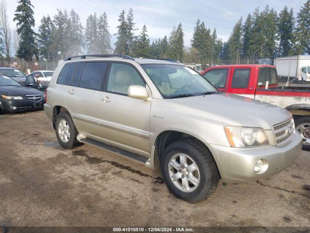  Salvage Toyota Highlander