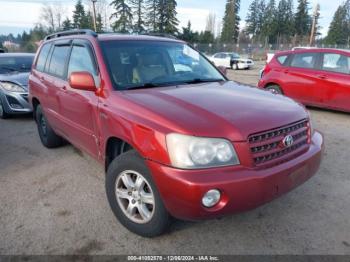  Salvage Toyota Highlander