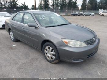  Salvage Toyota Camry