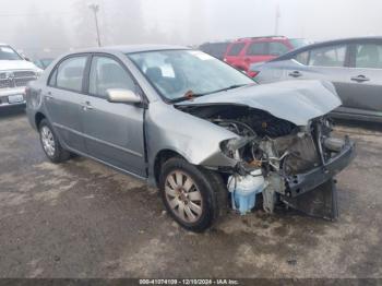  Salvage Toyota Corolla