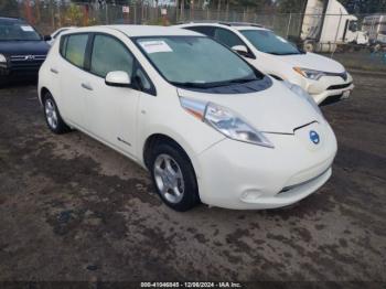  Salvage Nissan LEAF