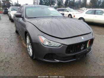  Salvage Maserati Ghibli