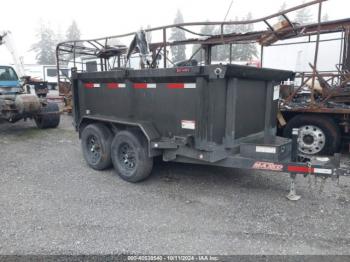  Salvage Maxey Trailer D7x7210