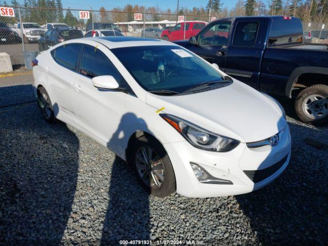  Salvage Hyundai ELANTRA