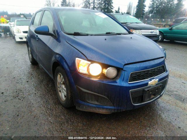  Salvage Chevrolet Sonic