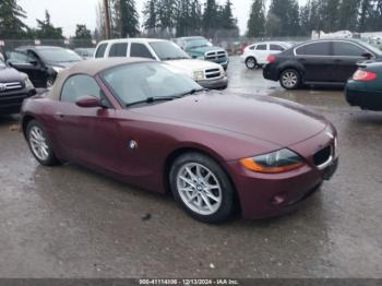  Salvage BMW Z Series