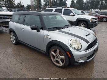  Salvage MINI Cooper S Clubman