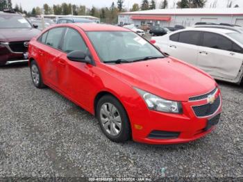  Salvage Chevrolet Cruze