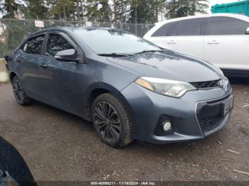  Salvage Toyota Corolla