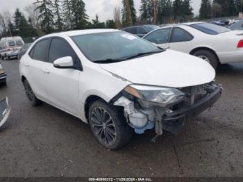  Salvage Toyota Corolla