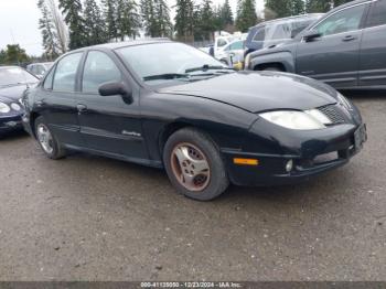  Salvage Pontiac Sunfire