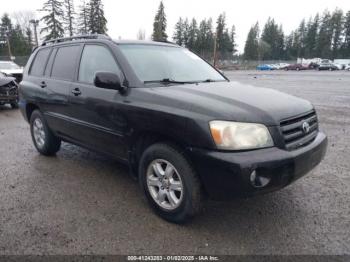  Salvage Toyota Highlander