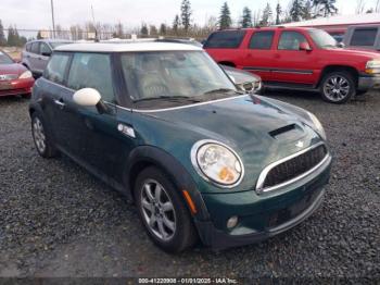  Salvage MINI Cooper S