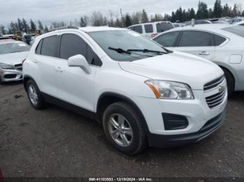  Salvage Chevrolet Trax